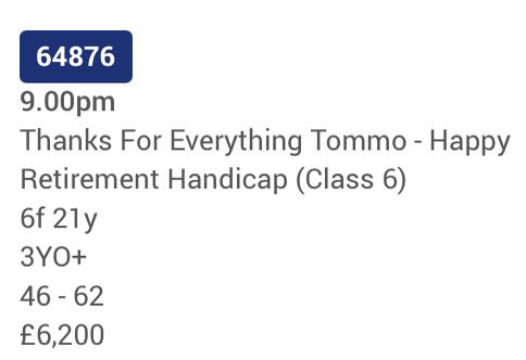 JohnWathenBerry's tweet image. Great coverage on @SkySportsRacing of @tommoracing’s last shift of commentating @ Wolverhampton tonight. @SimonMapletoft perfect master of ceremonies for a v. special occasion. Tommo has been (& remains) such a big part of the game. Great work by @WolvesRaces with the race names.