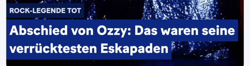 steineraufx's tweet image. Ich konnte weder mit Ozzy noch Black Sabbath je etwas anfangen. RIP aber trotzdem. Selbst als Nicht-Fan kannte man ihn.