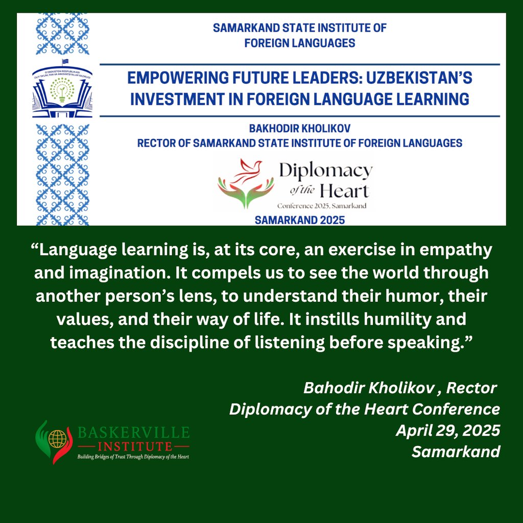 The Baskerville Institute tweet media