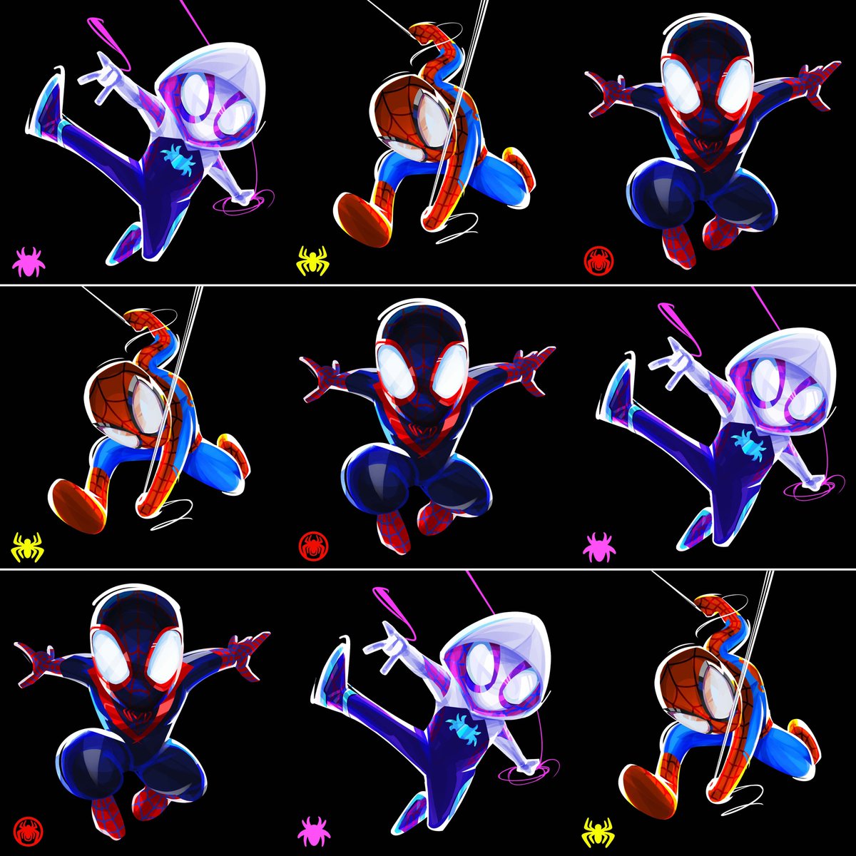 EthanCastillo05's tweet image. 🕷️ EXCLUSIVE SDCC BLACK VARIANT 🕷️
Available in both 5x5 and 8.5x11!!!
#Spidey #GwenStacy #PeterParker #MilesMorales #SpiderMan #SpideyandhisAmazingFriends #SpiderVerse #Wacom #MadewithWacom #Photoshop #ComicCon
#SDCC2025 #SDCC #SanDiegoComicCon #art #drawing
#comics