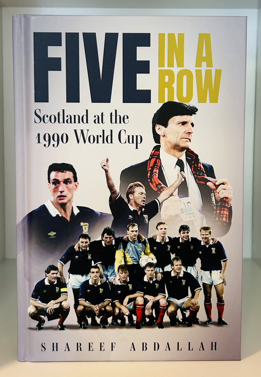 SoccerBooksLtd's tweet image. *OUT NOW*
Relive #Scotland's epic journey to & at #WorldCup90 in Italy: the trials & tribulations, the dramatic games & goals that defined #ScotlandNT's fifth #FIFAWorldCup in a row⚽️📚👇
soccer-books.co.uk/collections/ne…
@brazilegend10 @PitchPublishing #Italia90