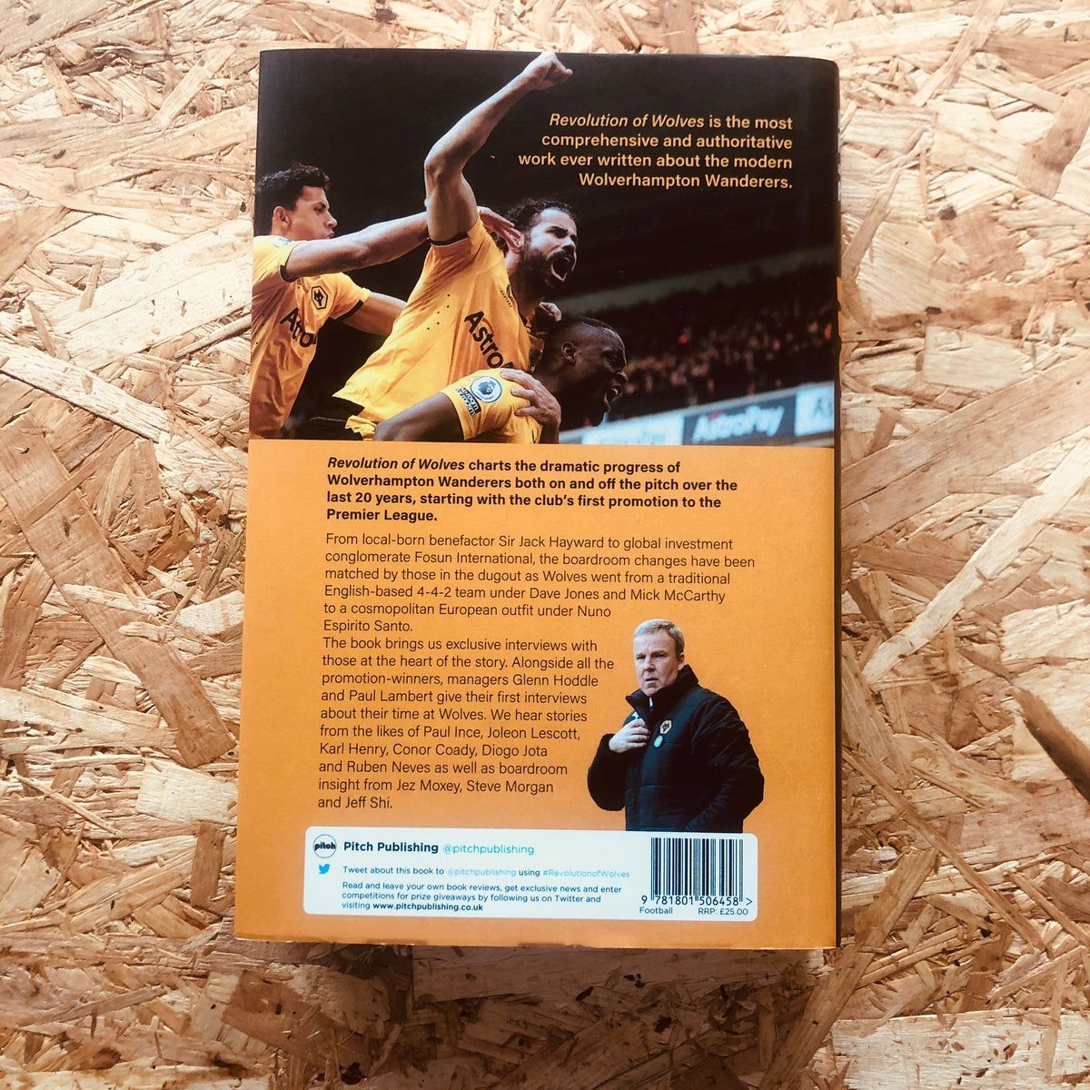 StanchionBooks's tweet image. πππππππ | REVOLUTION OF WOLVES by @SkyJohnnyP @paulberry2303
Charts the dramatic progress of Wolverhampton Wanderers both on and off the pitch over the last 20 years, starting with the club's first promotion to the Premier League.
π stanchionbooks.com/products/revolβ¦
