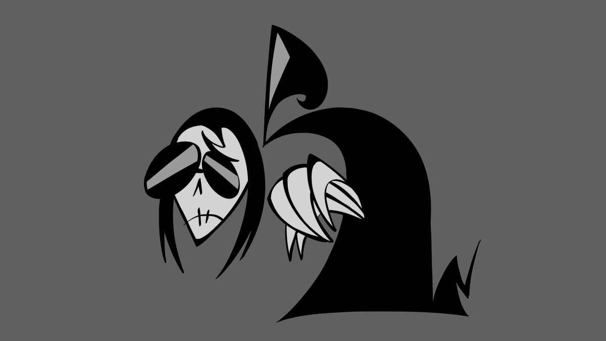 laifa_l's tweet image. farewell to the legend ozzy osbourne. Bone Bun, one of the first oc i ever made was in fact designed after him