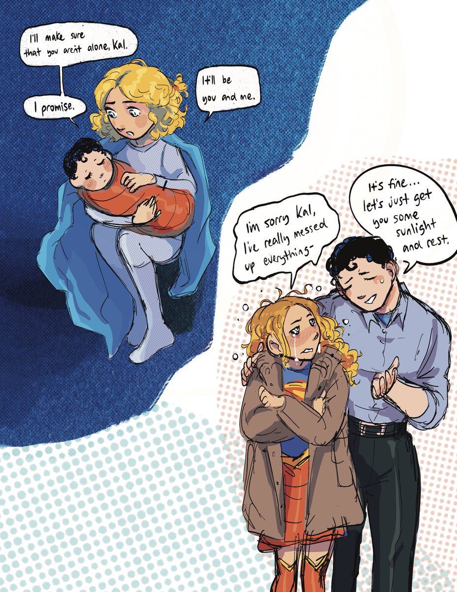 addahsbush's tweet image. life as a teenage mother to a 30 year old is rough #supergirl #Superman2025