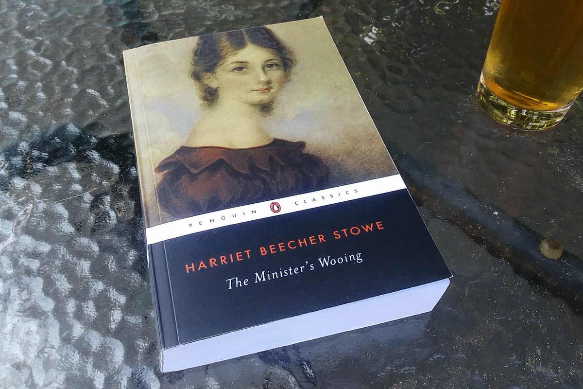 GregoryKindall's tweet image. I read The Minister's Wooing, by Harriet Beecher Stowe (1859).
Duty and heart's desire are set at odds at a time when New England Calvinism is fracturing, specifically in post-Revolutionary War Newport, Rhode Island.
Surprising how much theology one can pack into a novel.