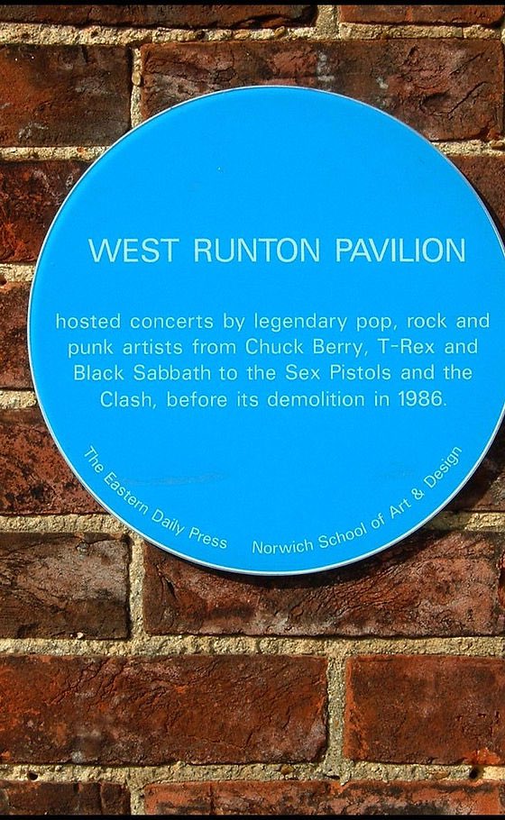 MarcGunby's tweet image. On the night I heard the news Ozzy Osbourne had sadly died, I was having a meal on the site Black Sabbath had once played. Strange to think West Runton no larger than a big village had so many top bands play.