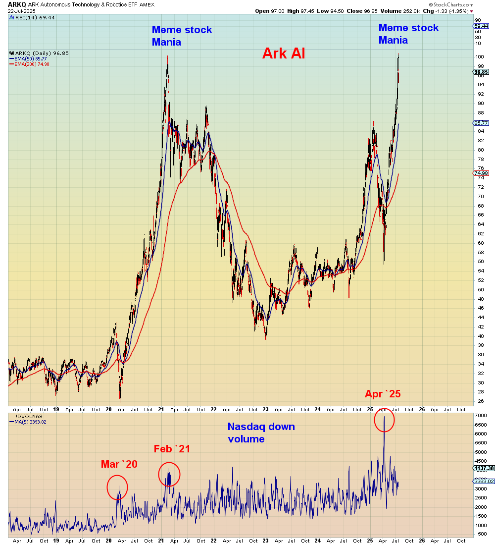 SuburbanDrone's tweet image. As I wrote in my last blog post and as Bloomberg today confirms, meme stock mania is back like it's 2021 all over again:
bloomberg.com/news/articles/…
What does "meme stock" mean? No one knows, because it's a made up word, but the common theme is that these are the junkiest stocks in…
