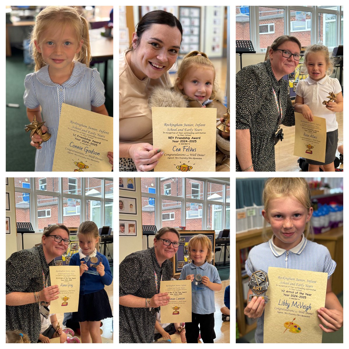 RockinghamJI's tweet image. We finally finished our end of year awards today celebrating even more winners. A huge congratulations to our children in Early Years and across school. We always have so much to celebrate. ⭐️