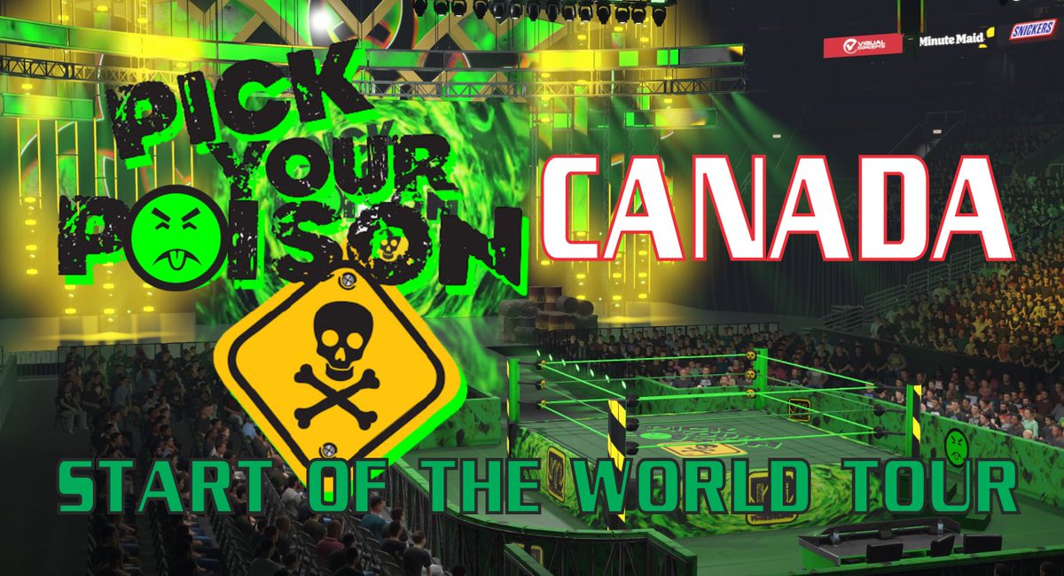 LIVE NOW! LTD #Efed Digital #Wrestling presents PICK YOUR POISON Reward Matches from Vancouver Canada starting the SUMMER WORLD TOUR! #WWE2K25 

youtube.com/live/M5sn0sHSJ…