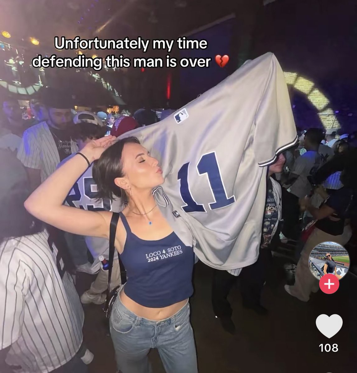 YANKPLANE06's tweet image. If baseball tik tok isn’t defending you anymore then you really screwed up