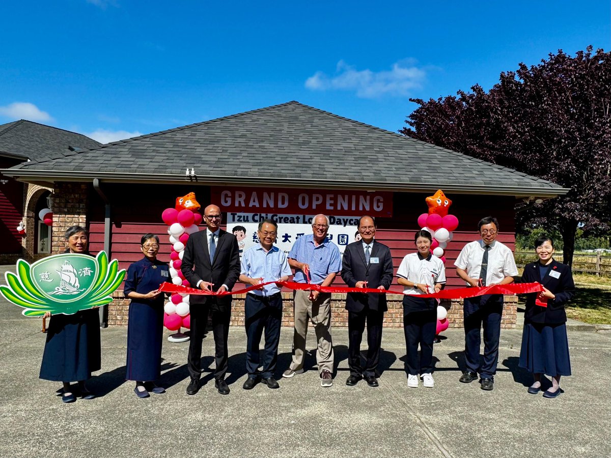 SteveKooner's tweet image. Huge congrats to the Tzu Chi Foundation on opening the Great Love Daycare Centre. It is the result of 30 years of heart, hustle, and never giving up.
This beautiful bilingual space is exactly what our community needed: a warm, nurturing spot for tiny learners to grow.
Thank…