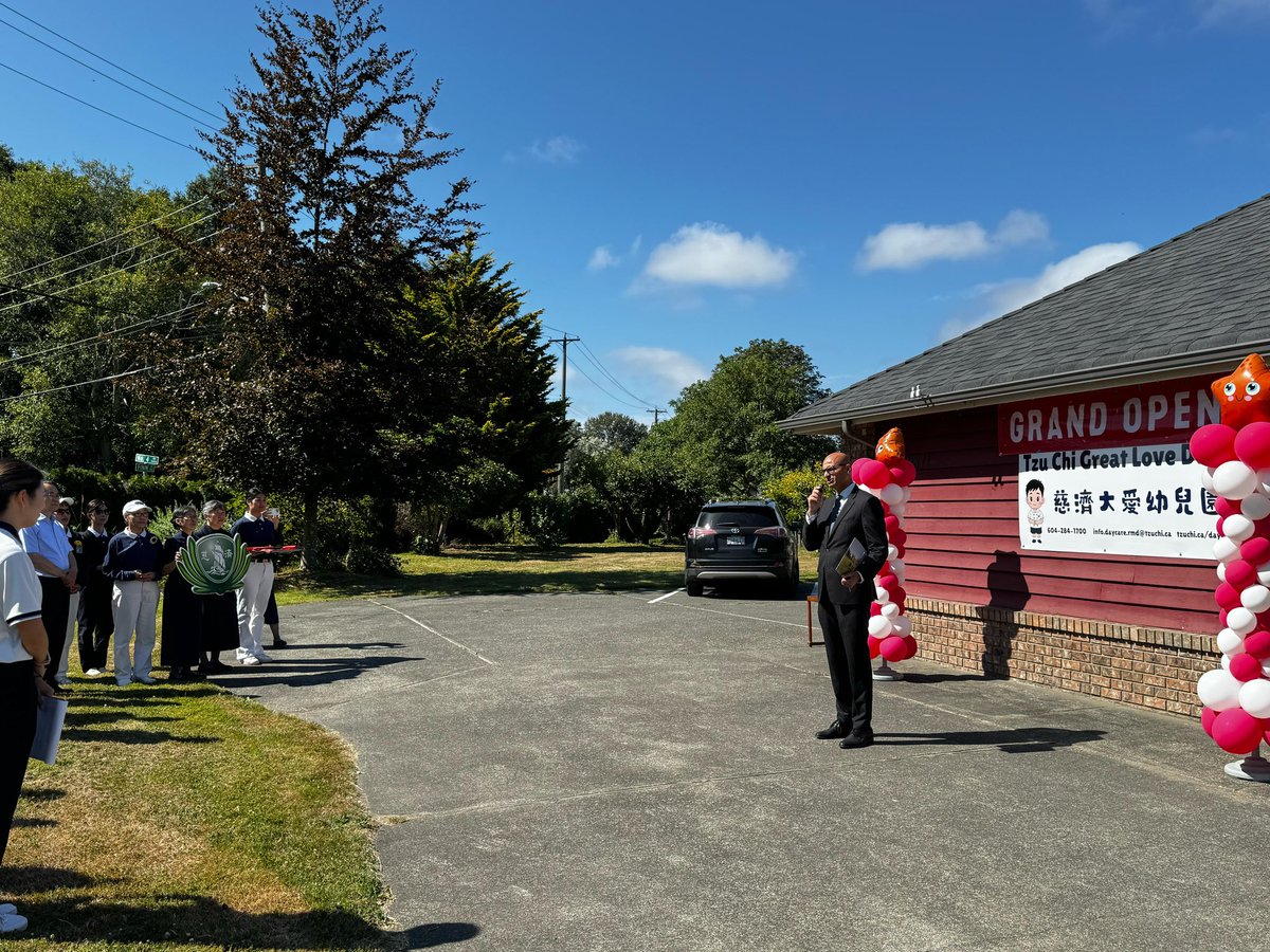 SteveKooner's tweet image. Huge congrats to the Tzu Chi Foundation on opening the Great Love Daycare Centre. It is the result of 30 years of heart, hustle, and never giving up.
This beautiful bilingual space is exactly what our community needed: a warm, nurturing spot for tiny learners to grow.
Thank…