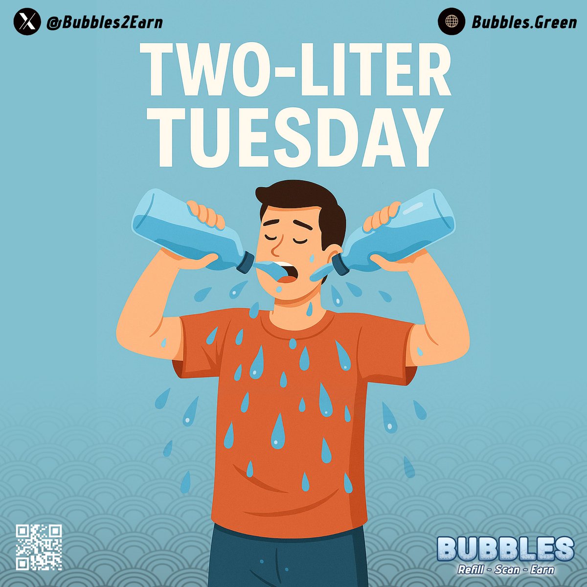 kranaking's tweet image. It’s 2Liter Tuesday at @Bubbles2Earn
Make sure to stay #hydrated and rewarded for using a refillable water bottle.
Don’t forget about all the multipliers
Join the @TurtleLabsV discord and ask for your Bubbles Passport
discord.gg/yUkuzfXp53
