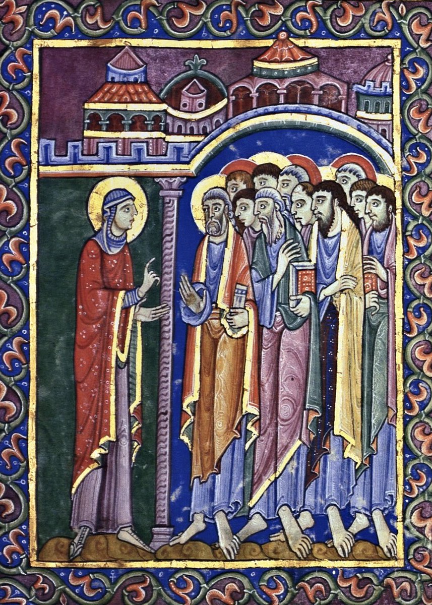 FrAquinasOP's tweet image. "O God, whose Only Begotten Son entrusted Mary Magdalene before all others with announcing the great joy of the Resurrection, grant, we pray, that through her intercession and example we may proclaim the living Christ and come to see him reigning in your glory. Amen."