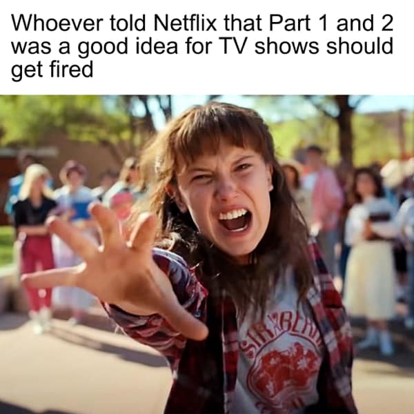 MisterCinemaX's tweet image. Please, whoever came up with that terrible idea on Netflix? It takes all the excitement and momentum out of the shows.