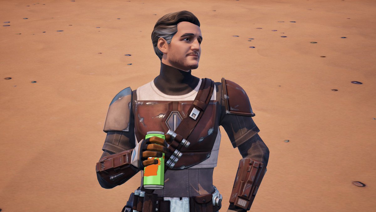 iFireMonkey's tweet image. Reed Richards Face Model (Pedro Pascal) on the Mandalorian Body:
