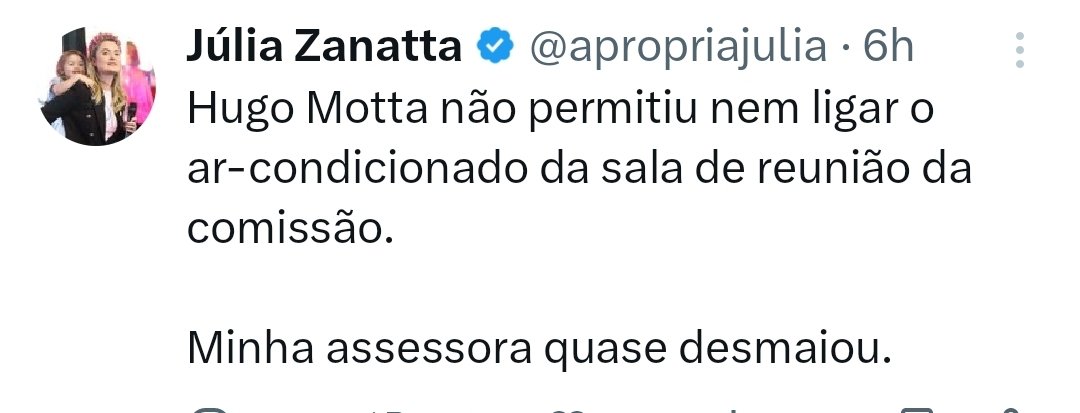 Terrível a 'ditadura comunista' no Brasil proibindo de ligar ar condicionado.