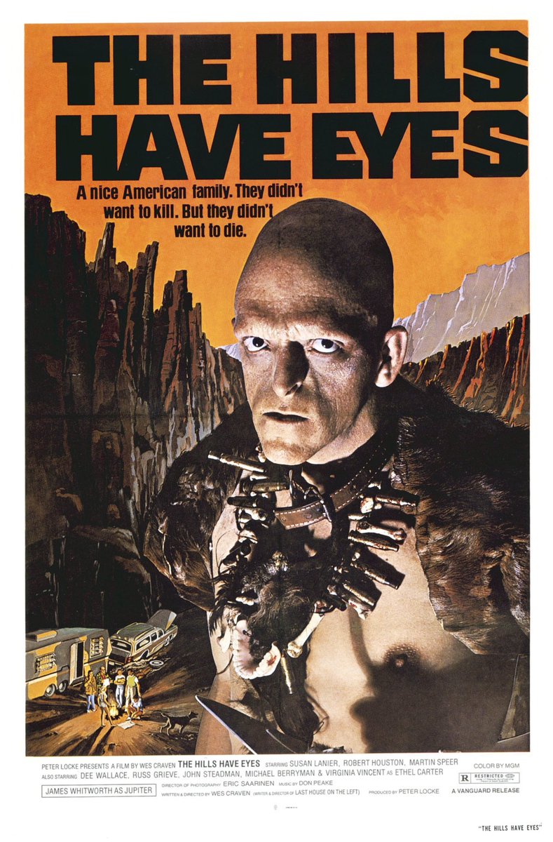 RetroNewsNow's tweet image. 🎬 ‘The Hills Have Eyes’ premiered in theaters 48 years ago, July 22, 1977