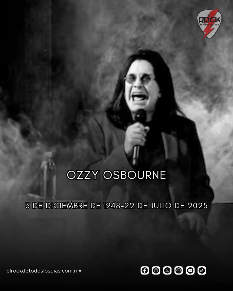 Gracias por tanto Ozzy Osbourne