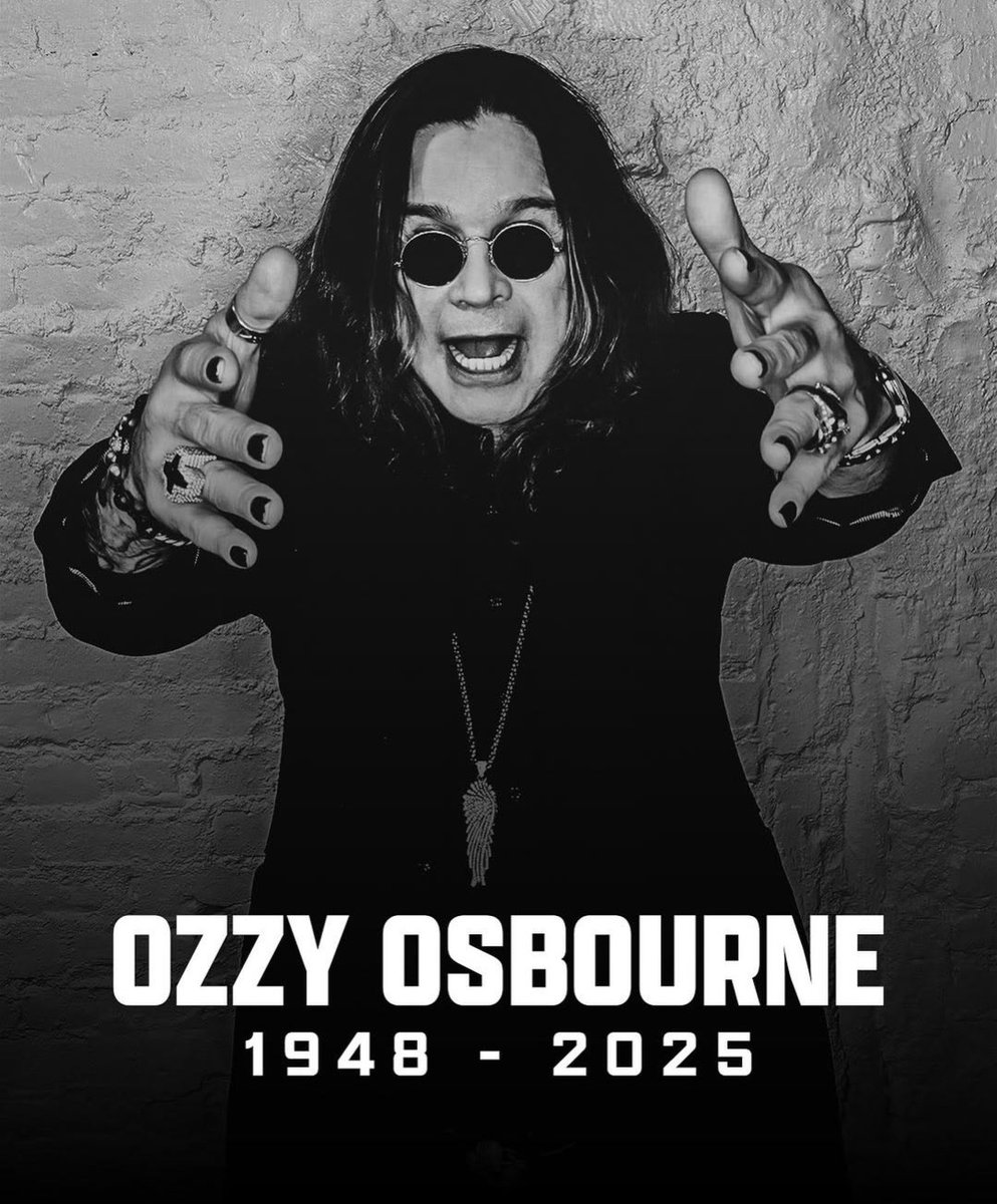 Rest in peace Ozzy.