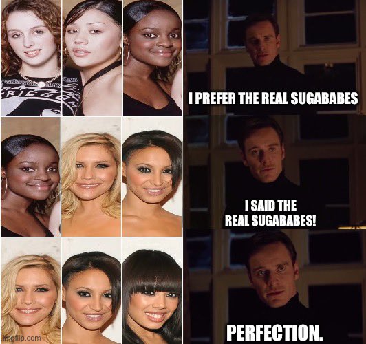 GuyIncognito742's tweet image. I said what I said 💅 😎 #Sugababes #Sweet7 #Heidi #Amelle #Jade #RealSugababes