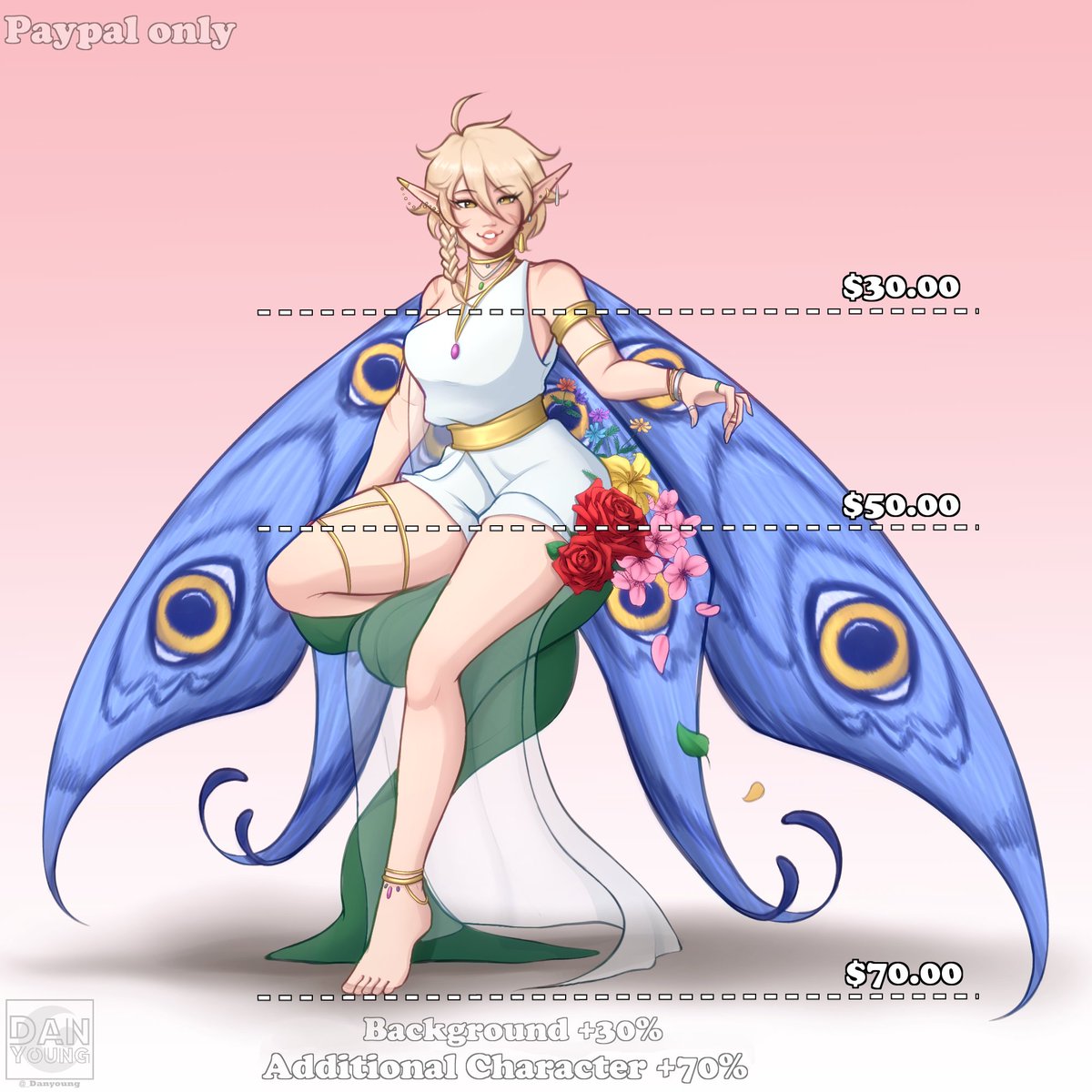 I'm training a new type of painting and I'm opening 5 slots to practice it!

DM if interested 🩷