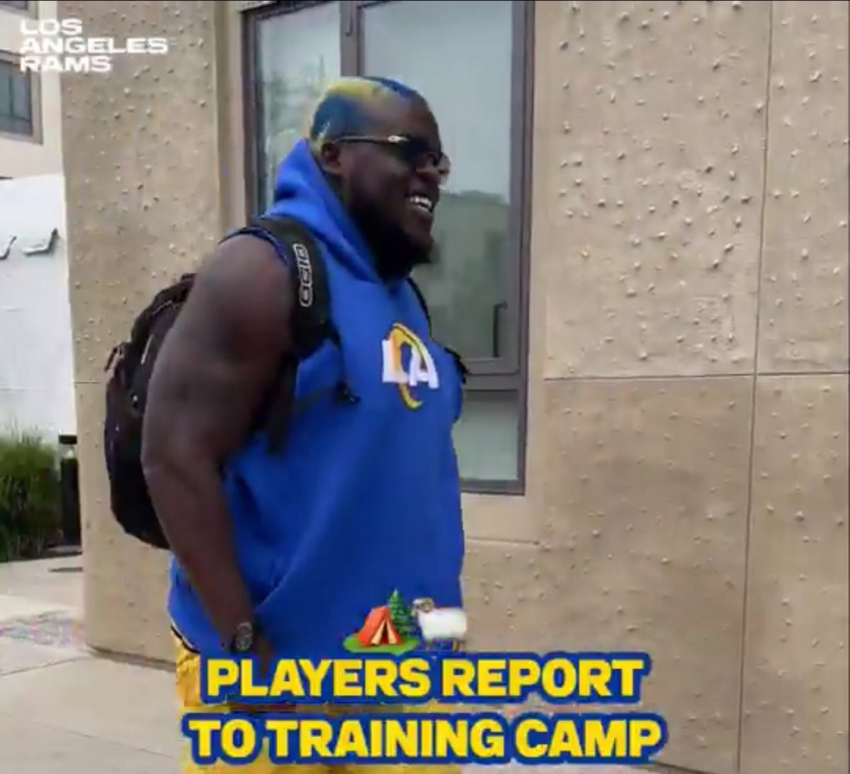 RamsBrothers's tweet image. Every Rams player should be required to get this exact haircut 😂