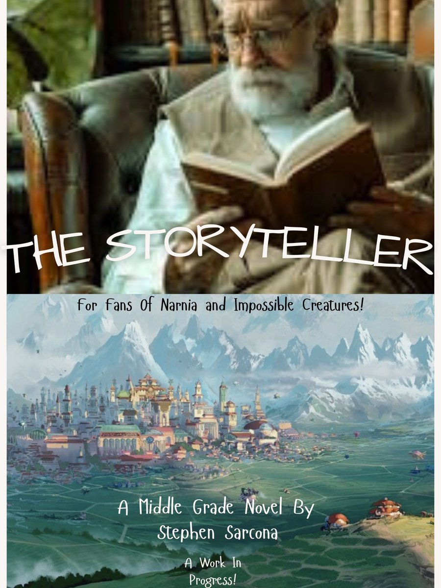 SarconaStephen's tweet image. A snippet from my newest #WIP/Middle Grade/Magical Realism/Fantasy #WritingCommunity #writing #amwriting
“Grandpa?”
“Yes, Georgie?”
“Why do you tell us these stories?
“Because stories live forever.”