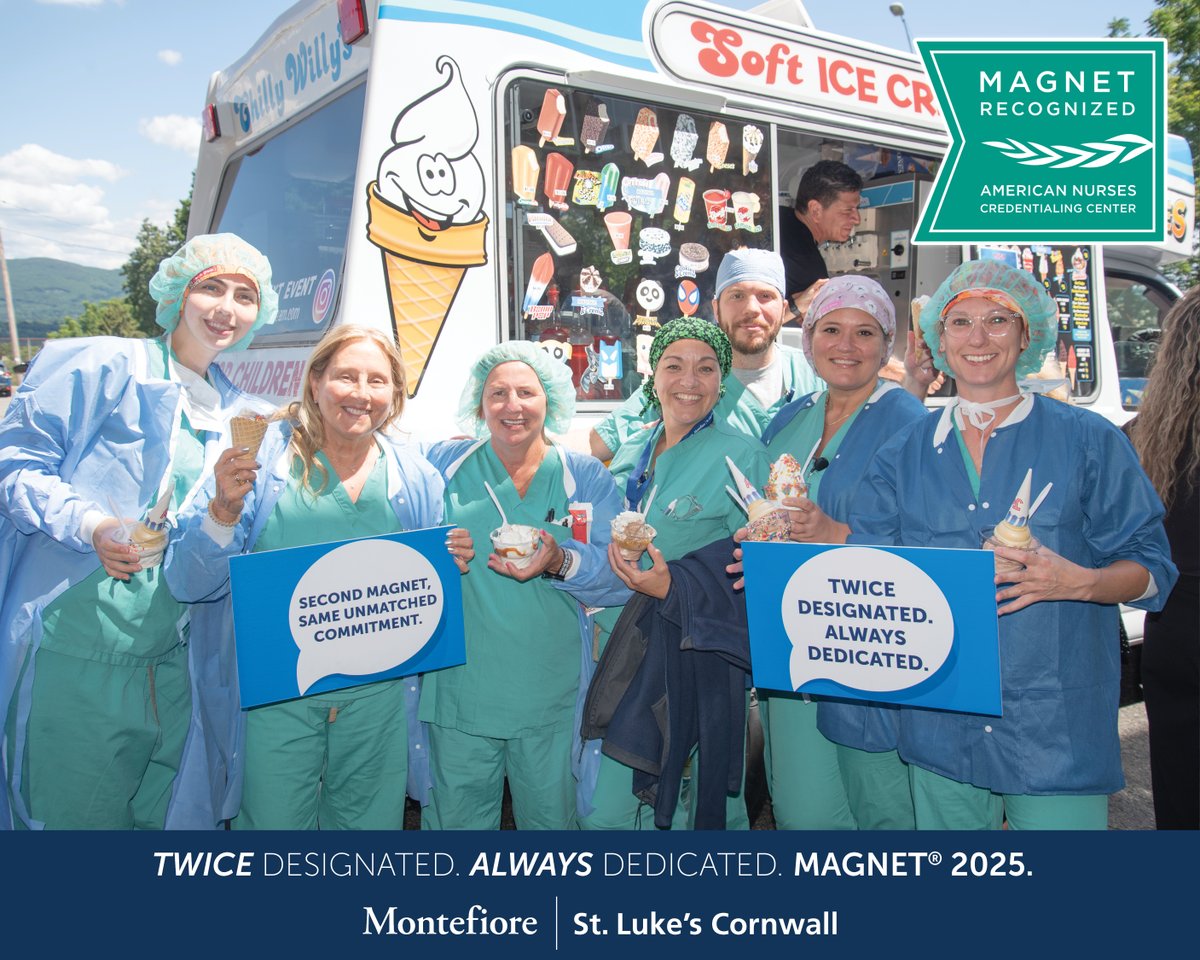 Montefiore St. Luke’s Cornwall has once again been designated as a Magnet® organization—our second consecutive recognition!  This remarkable achievement is a true reflection of the heart and soul of our organization: our exceptional team.