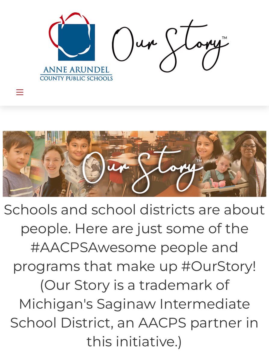 JeffreyJCollier's tweet image. Great to connect with team members from Anne Arundel County Public Schools in Maryland, our newest Our Story partners, this week at the @NSPRA conference! Excited for the collective authorship storytelling ahead. #OurStory #BelongGrowSucceed #AACPS