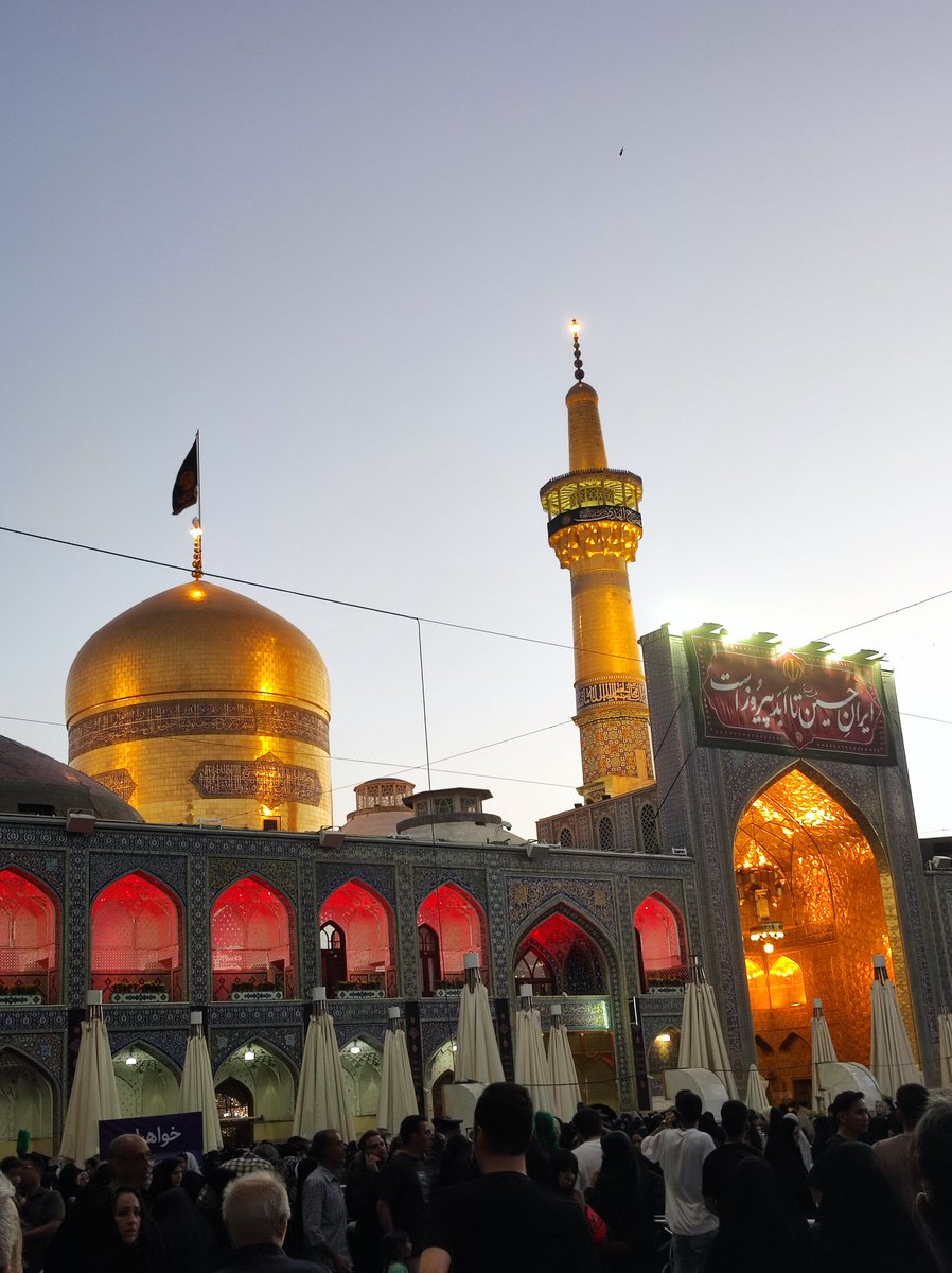 i_mousavii's tweet image. آقای امام رضا ، خداحافظ
به امید اینکه رزق زیارت کربلای ایام اربعین رو شما بدید (: 🤍