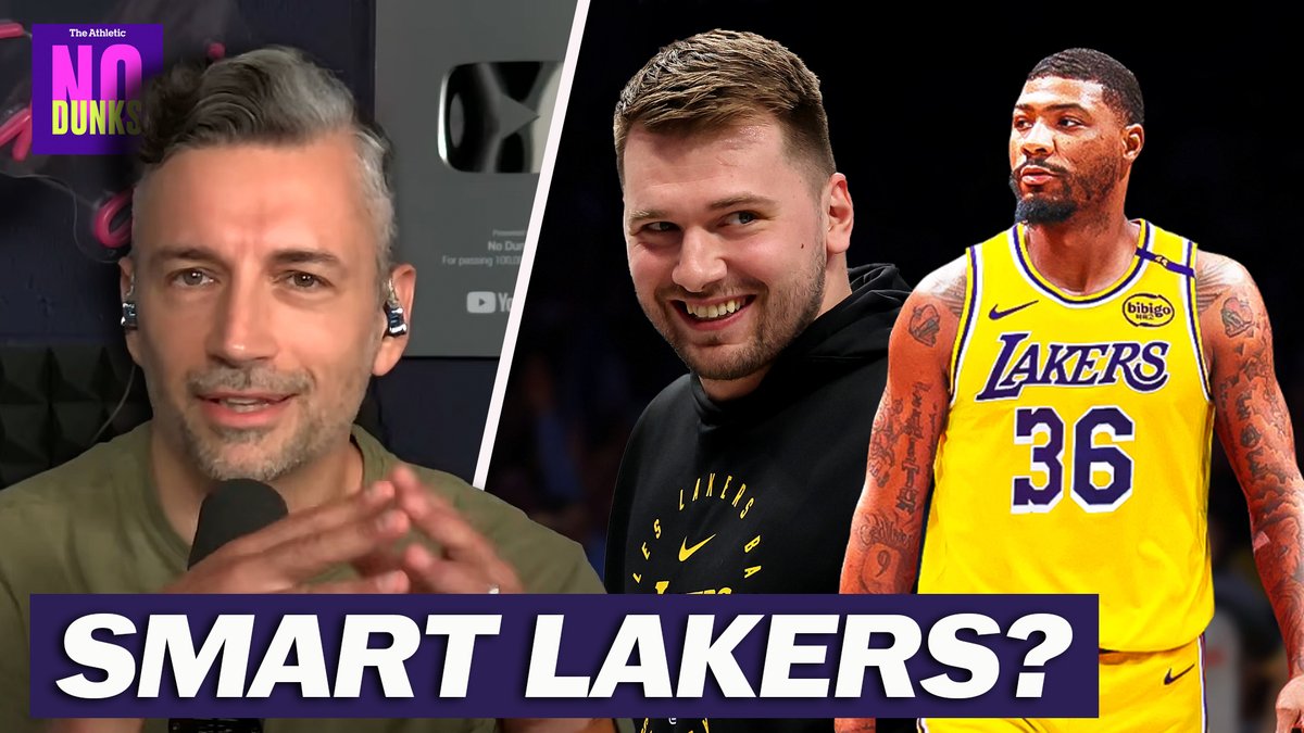 NoDunksInc's tweet image. Is Marcus Smart the Lakers' missing piece? ➡️ youtu.be/ux_yBdX4a4Y