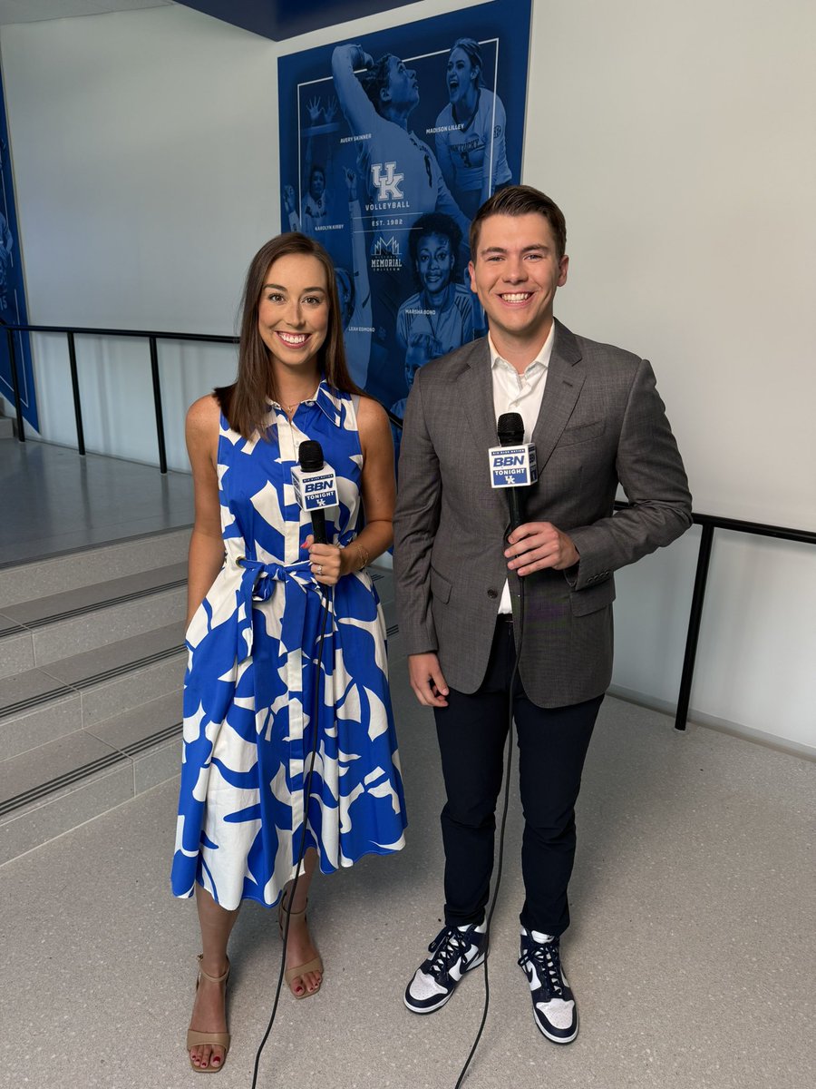 Noah Cierzan (@ncierzan) on Twitter photo Tonight on <a href="/BBNTonight/">BBN Tonight</a> it’s a <a href="/KentuckyVB/">Kentucky Volleyball</a> takeover 🏐
We’ll hear from head coach Craig Skinner, sophomore Asia Thigpen and breakdown the new changes for this season on <a href="/LEX18News/">LEX 18 News</a> at 7:30 pm. Tonight on <a href="/BBNTonight/">BBN Tonight</a> it’s a <a href="/KentuckyVB/">Kentucky Volleyball</a> takeover 🏐
We’ll hear from head coach Craig Skinner, sophomore Asia Thigpen and breakdown the new changes for this season on <a href="/LEX18News/">LEX 18 News</a> at 7:30 pm.