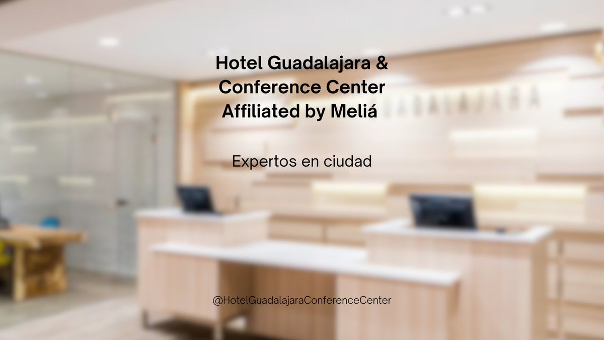 🌟 ¡Descubre Guadalajara como nunca antes! 🌟
En nuestro hotel no solo te alojas… ¡te acompañamos a vivir la ciudad al máximo! 🏙️✨

📍Toda Guadalajara, al alcance de tu mano… 

#DescubreGuadalajara #HotelGuadalajara #hotelguadalajaraconferencecenter #AffiliatedByMelia