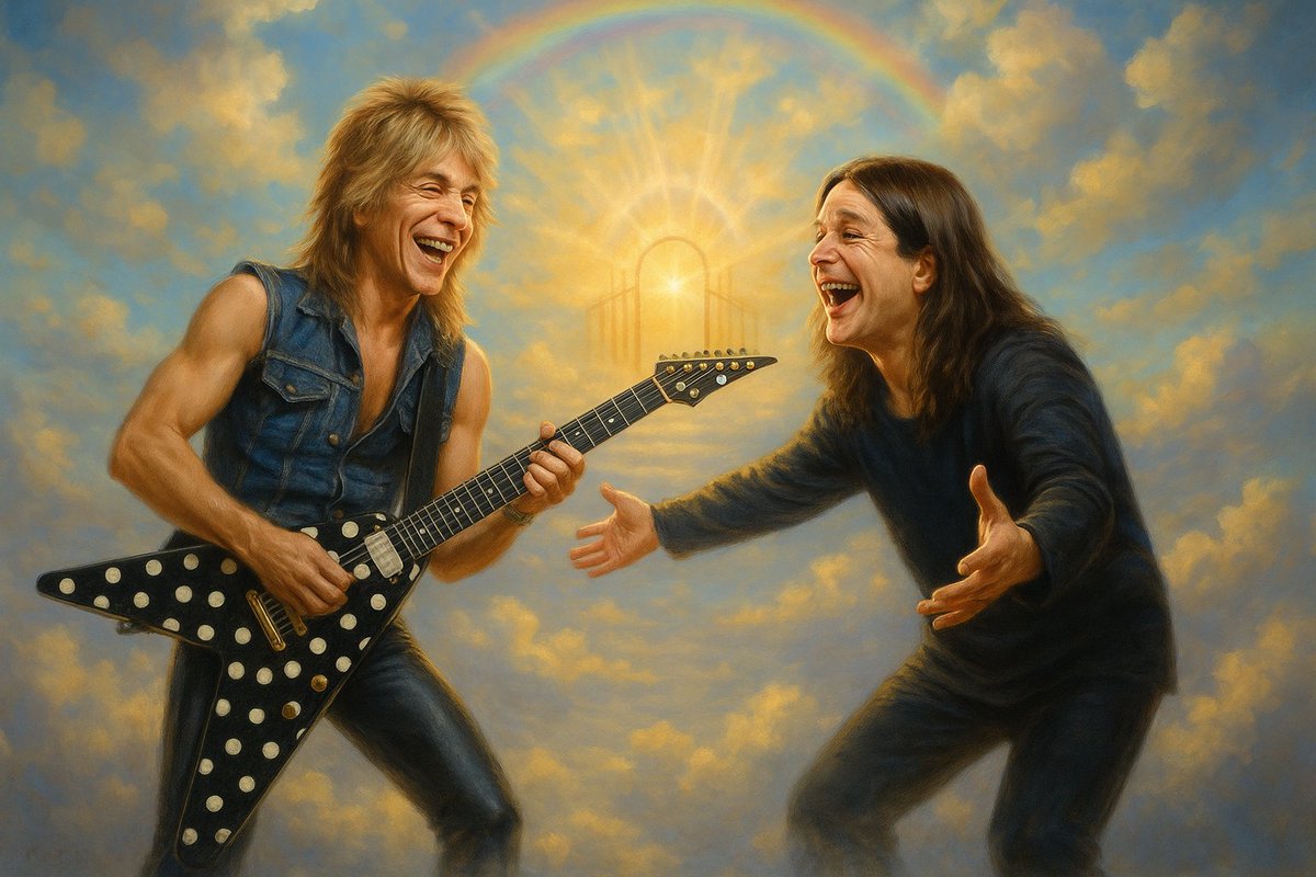 ReneeHe77250626's tweet image. My entire teenage years revolved around music, and they were the ones that cover my walls.
GBNF RIP @OzzyOsbourne