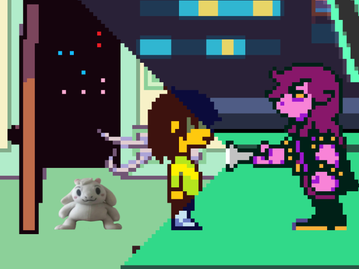 SlimerSlimy's tweet photo. Susie finds a flashlight https://t.co/bB7coQwROH