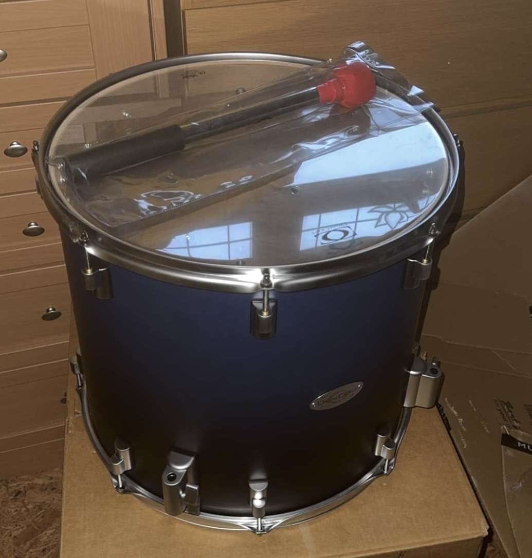The new drum🙌 Thankyou to the <a href="/daletrust/">Rochdale Supporters Trust</a> for buying it means a lot 💙