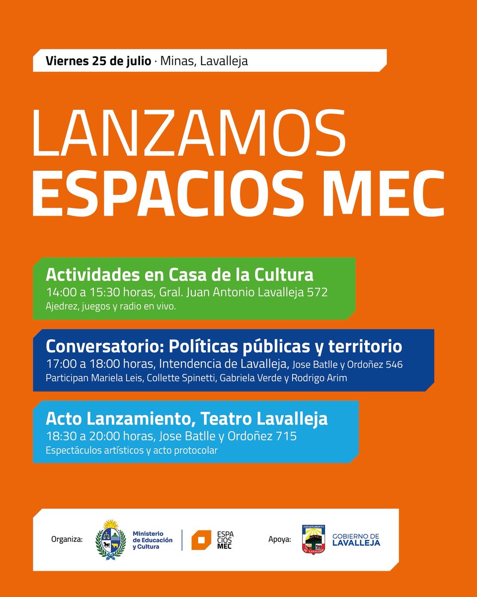 Espacios MEC tweet media