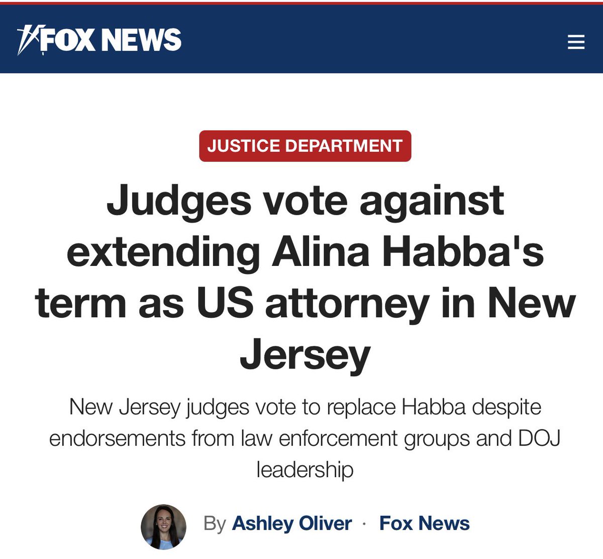 RogerJStoneJr's tweet image. Update - left-wing Democrat judges in New Jersey have designated Alina Habba's left-wing TRUMP HATING deputy Desiree Grace as he replacement. The President now has the authority to FIRE this left-wing NEVER TRUMPER and appoint a new interim US attorney for New Jersey.