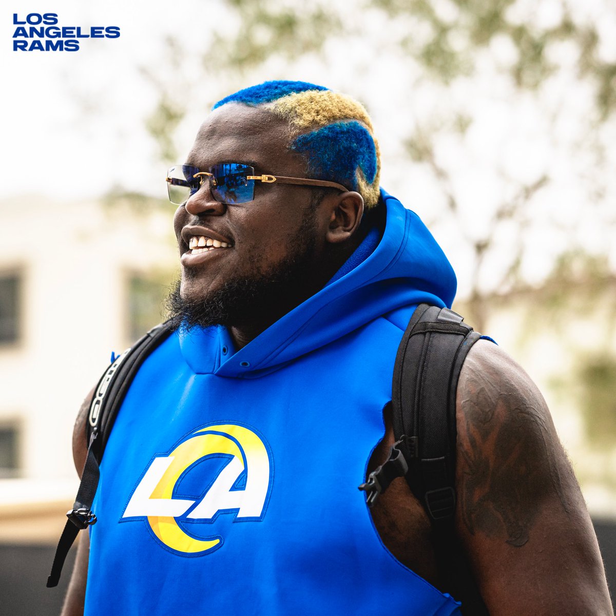 never seen someone more locked in for training camp