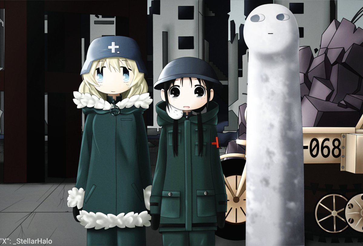 _StellarHalo's tweet image. Cheese📷

#少女終末旅行 #GirlsLastTour #fanart