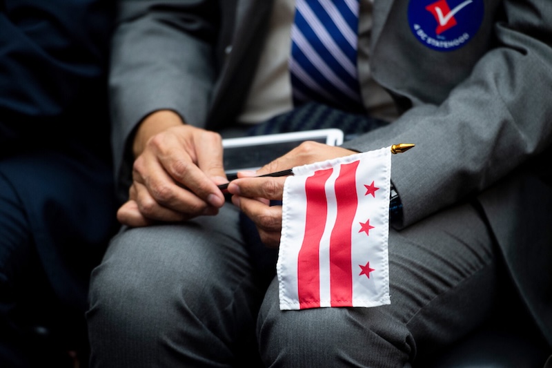 rollcall's tweet image. Congressional Republicans have long panned local policies in Washington, D.C., and sought to remake the nation’s capital to their own liking. Their latest attempts go even further than usual, according to Democrats and local advocates. ow.ly/p83s50WtAFB