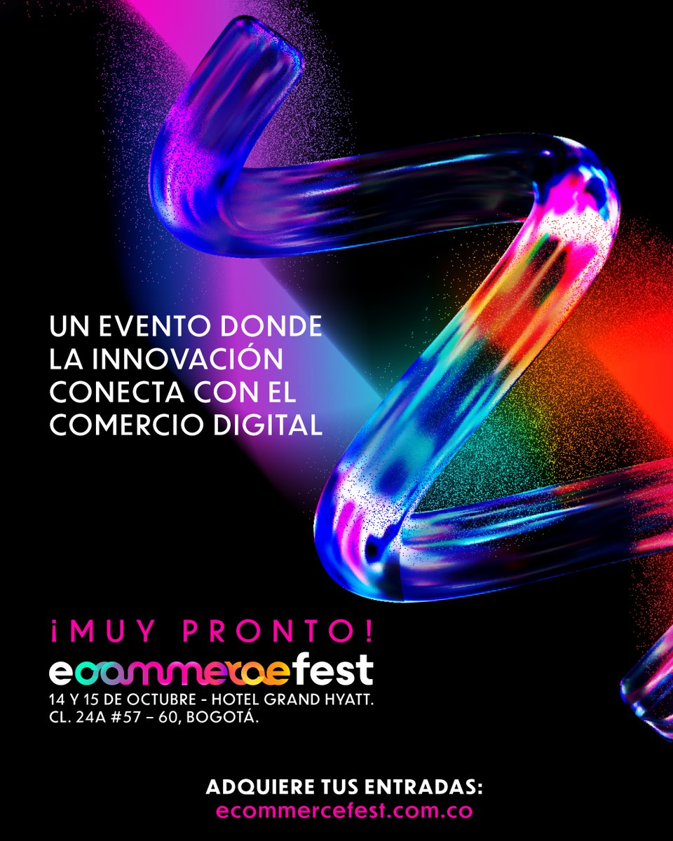 camcoelectronic's tweet image. eCommerce Fest 2025 está por llegar... Dos días para descubrir el futuro del comercio electrónico en Colombia.

Toda la información la encuentras en: hubs.la/Q03ympvf0

Speakers de alto nivel, tendencias, innovación y oportunidades únicas.