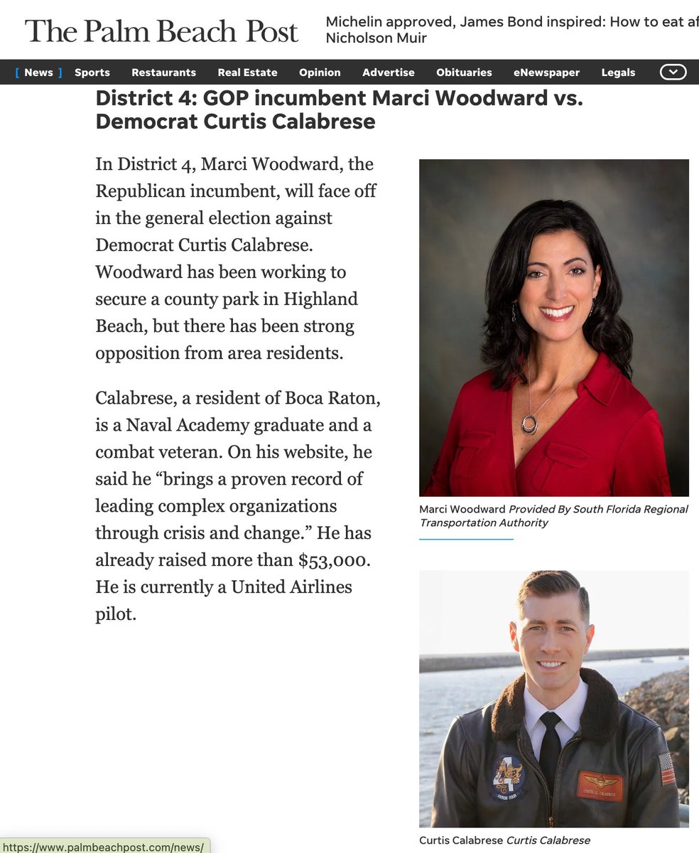 FlyCalabrese's tweet image. Palm Beach County deserves a leader with real-world experience and who respects their community. I’ve never backed down from a fight—and I won’t start now.