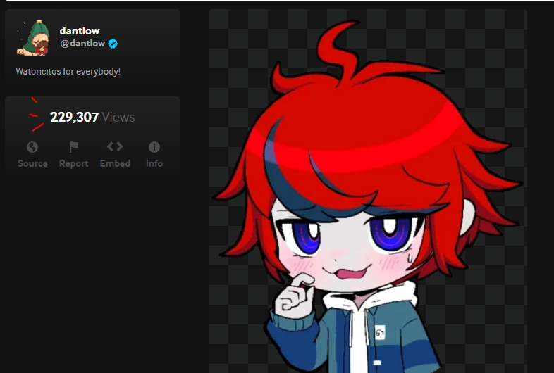 For some reason the Takumi sticker ended up being mysteriously popular.
I kinda wanna keep making Hundred Line gifs/stickers. I've been feeling a bit down and thinking about small animations helps. Open to suggestions :'3