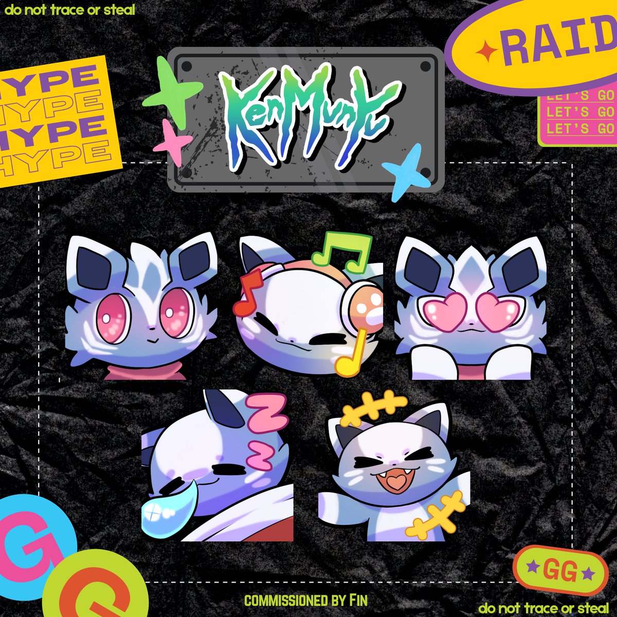 kenmunyu's tweet image. ✨ Emotes Commission ✨

🌱$5 each
🌱minimum of 4 emotes per order

💌DM me if interested!
#Emotes #commissions #commisionsopen #Vtubers #VTuberAssets