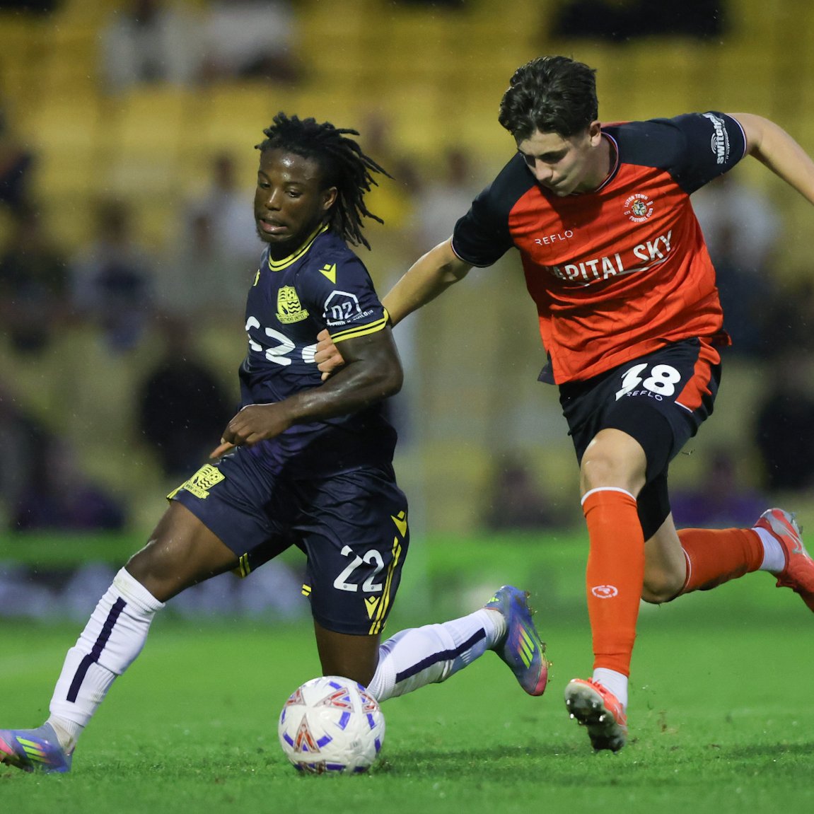 SUFCRootsHall's tweet image. FULL-TIME: Southend 0-2 Luton
A really good test for Kevin Maher's Shrimpers against League One opposition in our first pre-season outing at Roots Hall 🤝