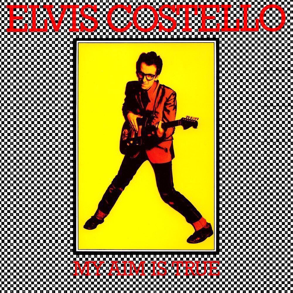 RetroNewsNow's tweet image. 🎶Elvis Costello released his debut studio album 'My Aim Is True' 48 years ago, July 22, 1977