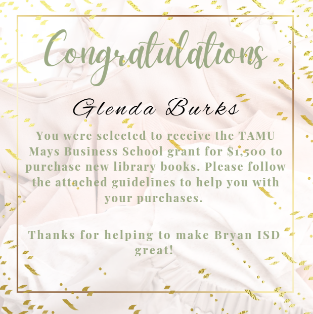 Bryan ISD Library Services tweet media