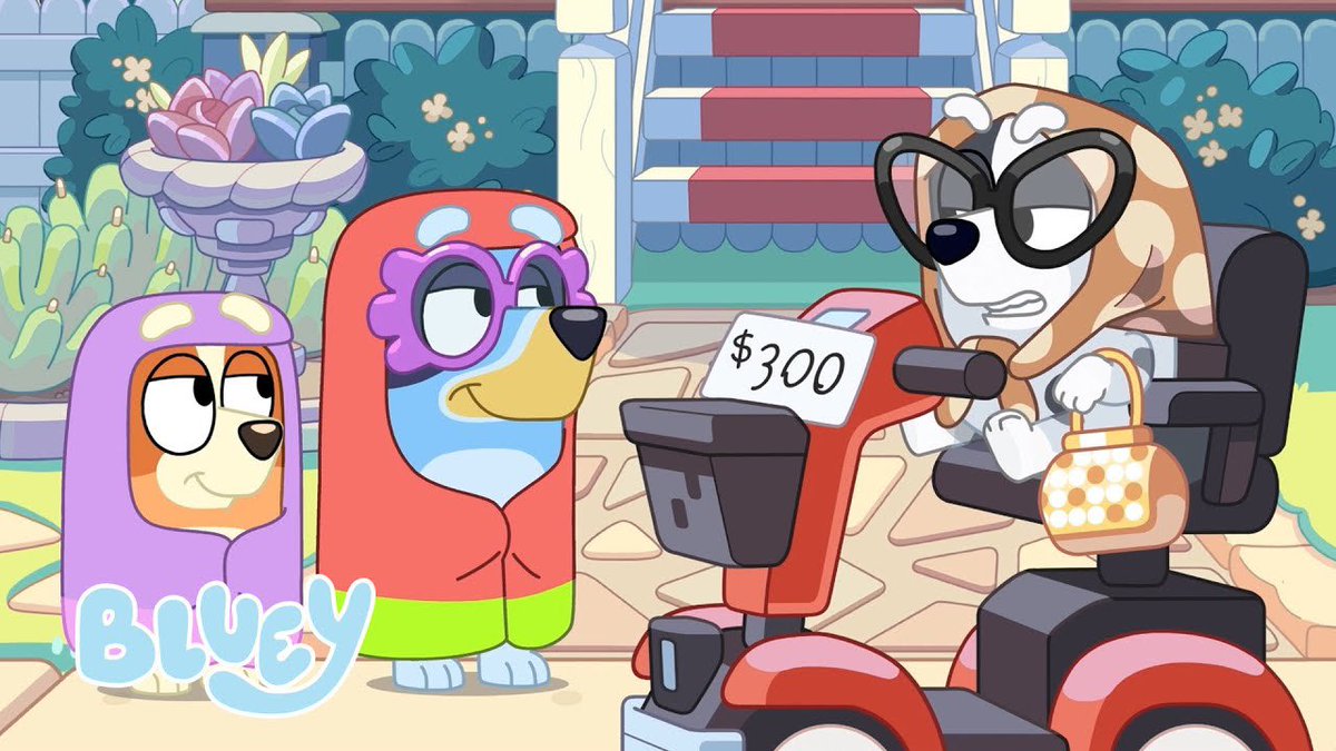 ScottGustin's tweet image. In December 2024, Disney announced that Bluey would be coming to Disneyland and Walt Disney World Resort in 2025, teasing that “details will be shared in the months ahead.” A few more months with no updates and we might be looking at a Grannies-themed activation.